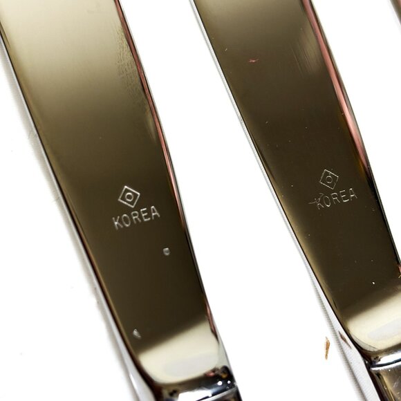 Northland Knives Stainless Set of Six Dinner Pistol Handles Flatwear NWOT - Picture 4 of 10